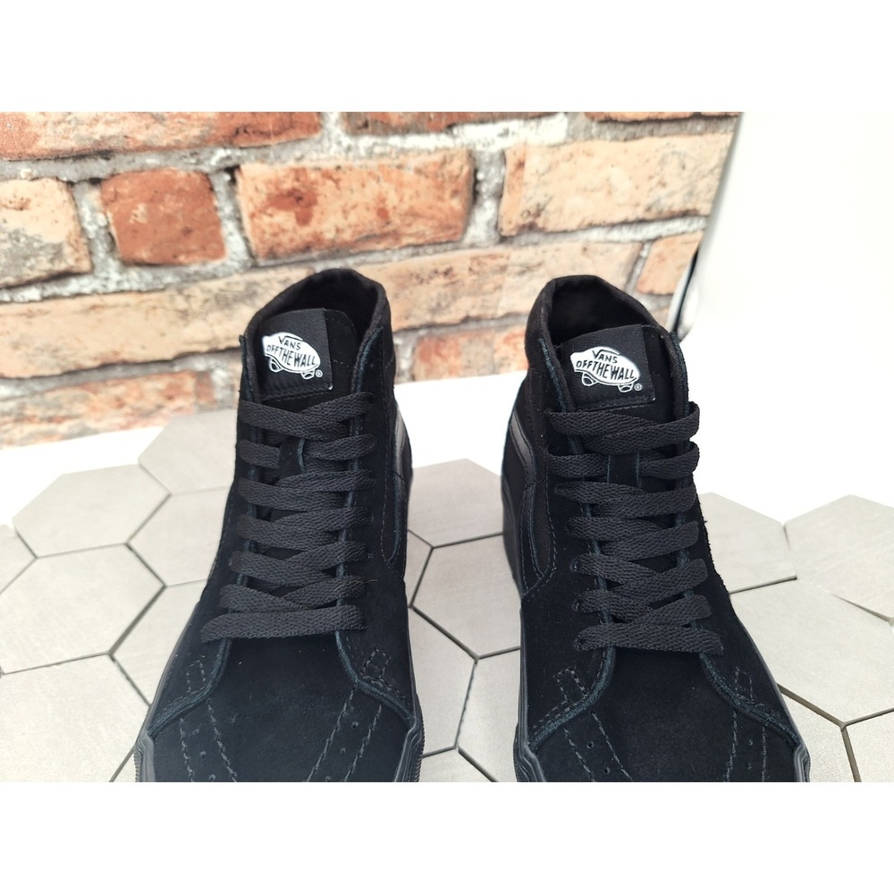 Vans Sk8-Hi Tapered Stackform 2023 Triple Black Hi Women sz 6.5 / GS Girl Sz 5Y - Picture 3 of 8